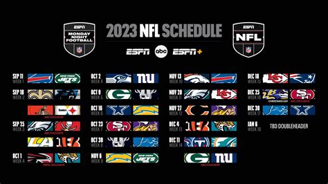 2008 nfl season schedule